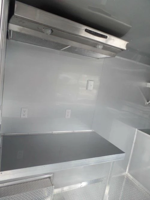 8.5' x 22' Concession Trailer White BBQ Vending 28 8.5' x 22' Concession Trailer White BBQ Vending - Image 28