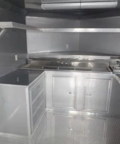 8.5' x 22' Concession Trailer White BBQ Vending 49 8.5' x 22' Concession Trailer White BBQ Vending -Cheap Concession Trailers Shop sam 0706