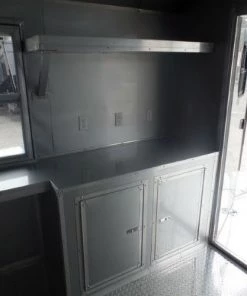 8.5' x 22' Concession Trailer White BBQ Vending 46 8.5' x 22' Concession Trailer White BBQ Vending -Cheap Concession Trailers Shop sam 0711