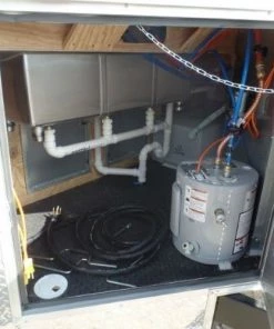 8.5' x 28' Concession Food Trailer Black Event Catering -Cheap Concession Trailers Shop sam 0754