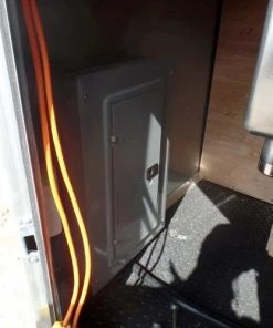 8.5' x 28' Concession Food Trailer Black Event Catering -Cheap Concession Trailers Shop sam 0755