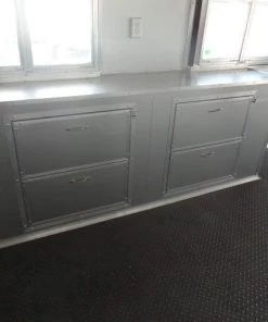 8.5' x 28' Concession Food Trailer Black Event Catering -Cheap Concession Trailers Shop sam 0774