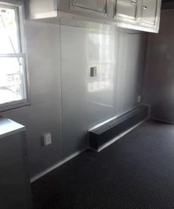 8.5' x 28' Concession Food Trailer Black Event Catering -Cheap Concession Trailers Shop sam 0776