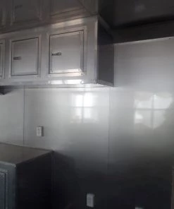 8.5' x 28' Concession Food Trailer Black Event Catering -Cheap Concession Trailers Shop sam 0780