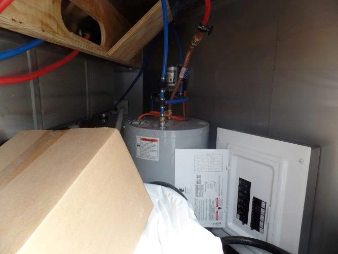 8.5' x 22' Concession Trailer Indigo Blue Food Event Catering 33 8.5' x 22' Concession Trailer Indigo Blue Food Event Catering - Image 33