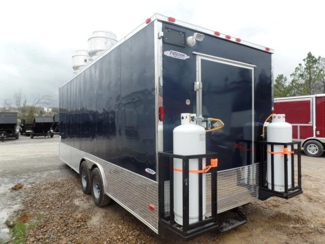 8.5' x 22' Concession Trailer Indigo Blue Food Event Catering 22 8.5' x 22' Concession Trailer Indigo Blue Food Event Catering - Image 22