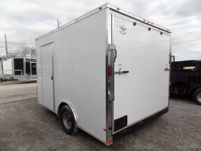 8.5' x 12' Concession Trailer White Event Catering Food 17 8.5' x 12' Concession Trailer White Event Catering Food - Image 17