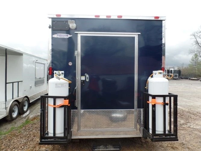 8.5' x 22' Concession Trailer Indigo Blue Food Event Catering 24 8.5' x 22' Concession Trailer Indigo Blue Food Event Catering - Image 24