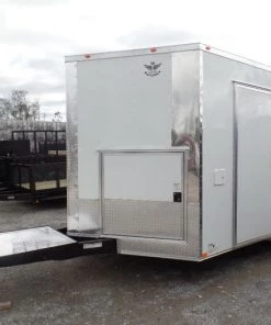 8.5' x 12' Concession Trailer White Event Catering Food 39 8.5' x 12' Concession Trailer White Event Catering Food -Cheap Concession Trailers Shop sam 0798 1