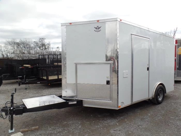 8.5' x 12' Concession Trailer White Event Catering Food 20 8.5' x 12' Concession Trailer White Event Catering Food - Image 20