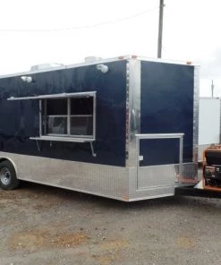 8.5' x 22' Concession Trailer Indigo Blue Food Event Catering 39 8.5' x 22' Concession Trailer Indigo Blue Food Event Catering -Cheap Concession Trailers Shop sam 0801