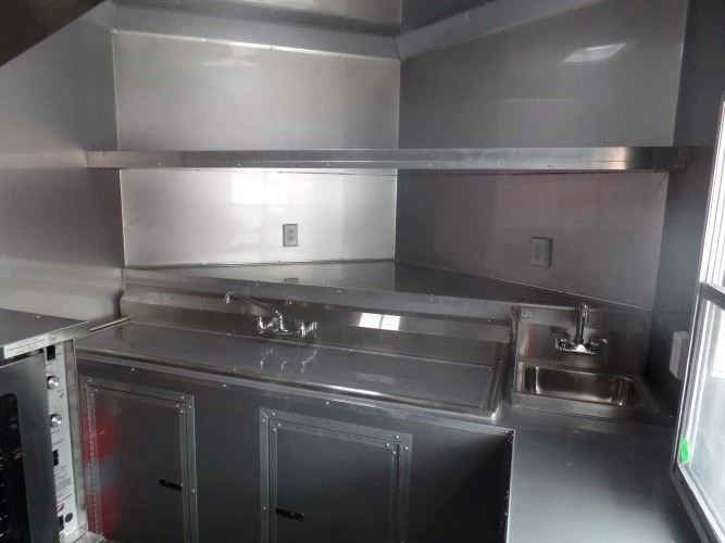 8.5' x 22' Concession Trailer Indigo Blue Food Event Catering 31 8.5' x 22' Concession Trailer Indigo Blue Food Event Catering - Image 31