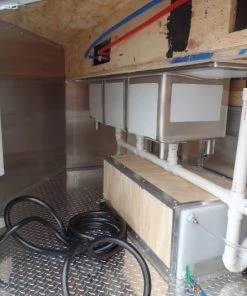 8.5' x 12' Concession Trailer White Event Catering Food 38 8.5' x 12' Concession Trailer White Event Catering Food -Cheap Concession Trailers Shop sam 0802 1