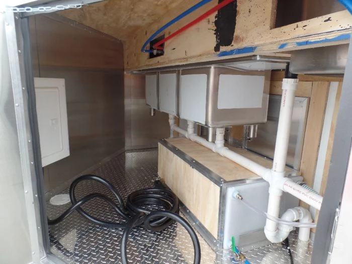 8.5' x 12' Concession Trailer White Event Catering Food 19 8.5' x 12' Concession Trailer White Event Catering Food - Image 19