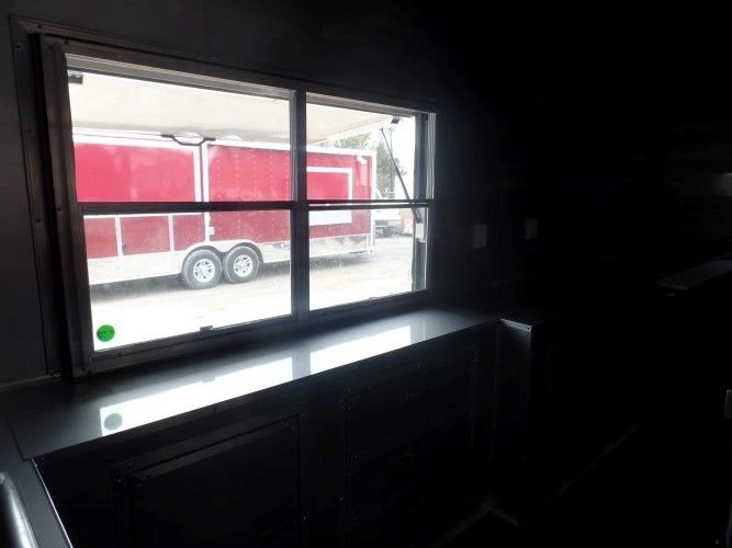 8.5' x 22' Concession Trailer Indigo Blue Food Event Catering 2 8.5' x 22' Concession Trailer Indigo Blue Food Event Catering - Image 2