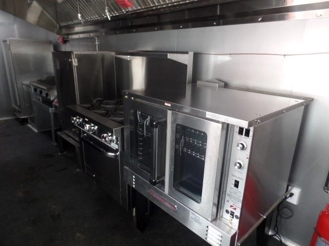 8.5' x 22' Concession Trailer Indigo Blue Food Event Catering 12 8.5' x 22' Concession Trailer Indigo Blue Food Event Catering - Image 12