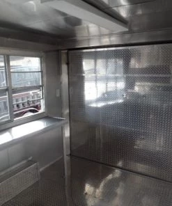 8.5' x 12' Concession Trailer White Event Catering Food 37 8.5' x 12' Concession Trailer White Event Catering Food -Cheap Concession Trailers Shop sam 0805 1