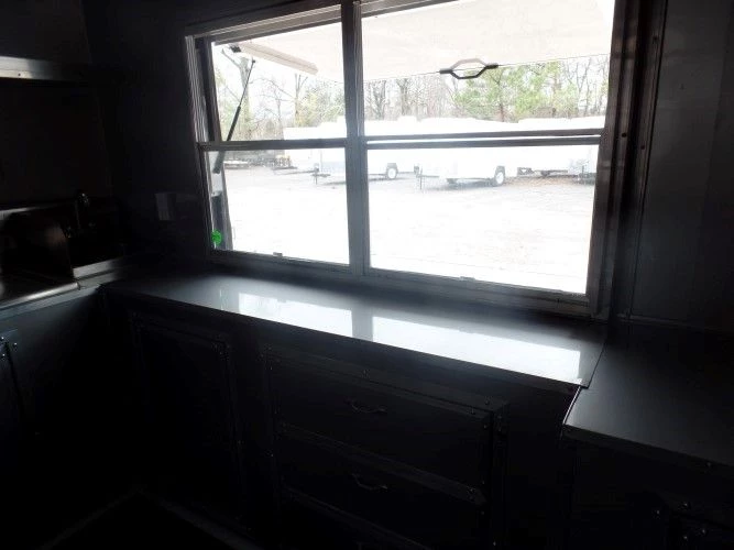 8.5' x 22' Concession Trailer Indigo Blue Food Event Catering 15 8.5' x 22' Concession Trailer Indigo Blue Food Event Catering - Image 15