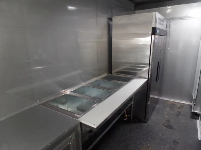 8.5' x 22' Concession Trailer Indigo Blue Food Event Catering 9 8.5' x 22' Concession Trailer Indigo Blue Food Event Catering - Image 9