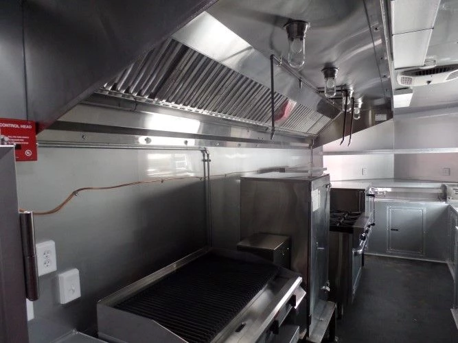 8.5' x 22' Concession Trailer Indigo Blue Food Event Catering 13 8.5' x 22' Concession Trailer Indigo Blue Food Event Catering - Image 13