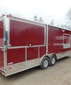 8.5' x 24' Concession Food Trailer Brandy Wine Catering -Cheap Concession Trailers Shop sam 0830