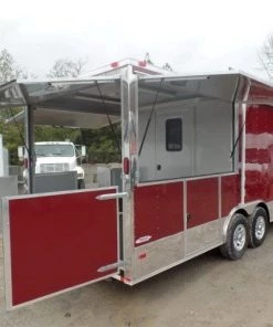 8.5' x 24' Concession Food Trailer Brandy Wine Catering -Cheap Concession Trailers Shop sam 0834