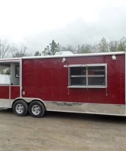8.5' x 24' Concession Food Trailer Brandy Wine Catering -Cheap Concession Trailers Shop sam 0837