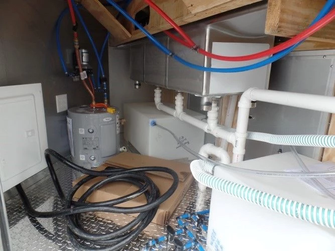 8.5' x 18' Concession Food Trailer White Event Catering 8 8.5' x 18' Concession Food Trailer White Event Catering - Image 8