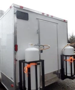 8.5' x 18' Concession Food Trailer White Event Catering 34 8.5' x 18' Concession Food Trailer White Event Catering -Cheap Concession Trailers Shop sam 0858