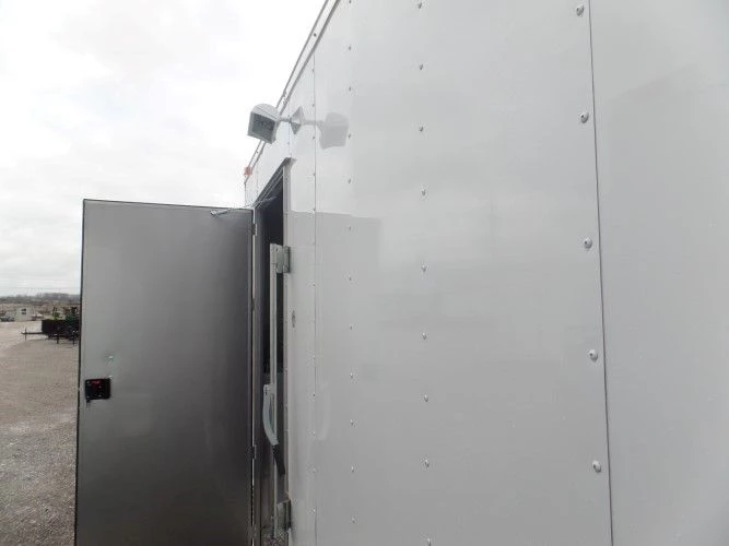 8.5' x 18' Concession Food Trailer White Event Catering 25 8.5' x 18' Concession Food Trailer White Event Catering - Image 25