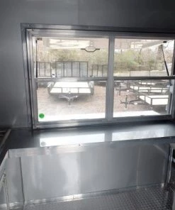 8.5' x 18' Concession Food Trailer White Event Catering 51 8.5' x 18' Concession Food Trailer White Event Catering -Cheap Concession Trailers Shop sam 0862