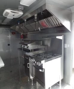 8.5' x 18' Concession Food Trailer White Event Catering 53 8.5' x 18' Concession Food Trailer White Event Catering -Cheap Concession Trailers Shop sam 0866