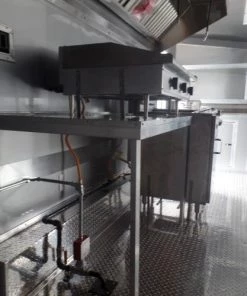 8.5' x 18' Concession Food Trailer White Event Catering 41 8.5' x 18' Concession Food Trailer White Event Catering -Cheap Concession Trailers Shop sam 0868