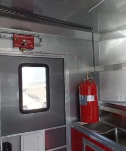 8.5' x 16' Concession Food Victory Red Trailer With Appliances -Cheap Concession Trailers Shop sam 0888 1