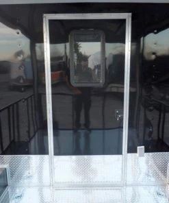 8.5' x 20' Concession Food Trailer Black BBQ Event Catering -Cheap Concession Trailers Shop sam 0922 2