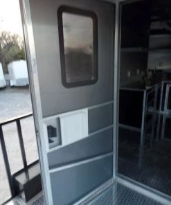 8.5' x 20' Concession Food Trailer Black BBQ Event Catering -Cheap Concession Trailers Shop sam 0923 2