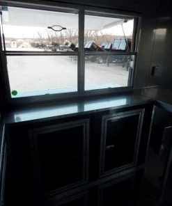 8.5' x 20' Concession Food Trailer Black BBQ Event Catering -Cheap Concession Trailers Shop sam 0931 2