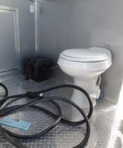 8.5' x 30' Victory Red Concession Food Trailer with Restroom -Cheap Concession Trailers Shop sam 0933 2 2