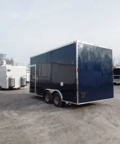 8.5' x 16' Concession Food Indigo Blue Trailer With Appliances -Cheap Concession Trailers Shop sam 0957 1