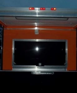 8.5' x 24' Concession Food Trailer Orange / Black Event Catering -Cheap Concession Trailers Shop sam 0973
