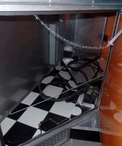 8.5' x 24' Concession Food Trailer Orange / Black Event Catering -Cheap Concession Trailers Shop sam 0978