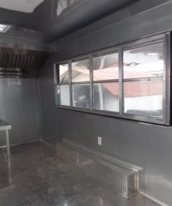 8.5' x 18' Concession Food Trailer Yellow Event Catering -Cheap Concession Trailers Shop sam 0988