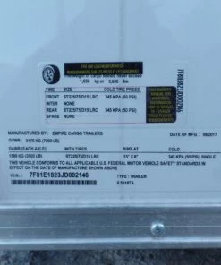 8.5' x 18' Concession Food Trailer White With Appliances 18 8.5' x 18' Concession Food Trailer White With Appliances -Cheap Concession Trailers Shop sam 0998