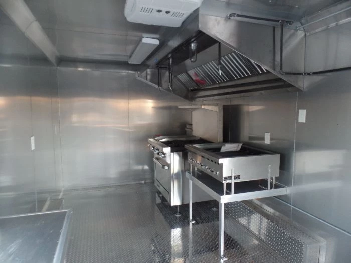 8.5' x 18' Concession Food Trailer White With Appliances 6 8.5' x 18' Concession Food Trailer White With Appliances - Image 6