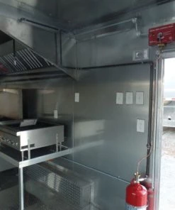8.5' x 18' Concession Food Trailer White With Appliances 26 8.5' x 18' Concession Food Trailer White With Appliances -Cheap Concession Trailers Shop sam 1010