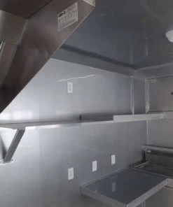 8.5' x 20' Concession Food White Custom Event Trailer -Cheap Concession Trailers Shop sam 1023 1 1