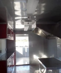 8.5' x 26' Concession Trailer Red Food Event Vending -Cheap Concession Trailers Shop sam 1047 1
