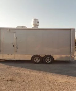 8.5' x 20' Concession Trailer Silver Frost Food Event Catering -Cheap Concession Trailers Shop sam 1060 3