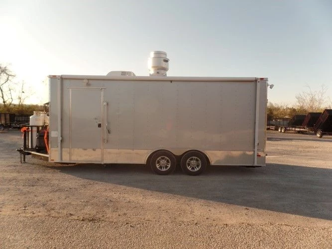 8.5' x 20' Concession Food Trailer Silver Frost With Appliances 24 8.5' x 20' Concession Food Trailer Silver Frost With Appliances - Image 24
