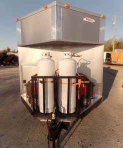 8.5' x 20' Concession Trailer Silver Frost Food Event Catering -Cheap Concession Trailers Shop sam 1064 3